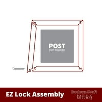 Ekena Millwork 14 W 12'H Premium Square Non-Tapered Подигнат панел PVC Endura-Craft Cololn Comp, Crown Capital & Base