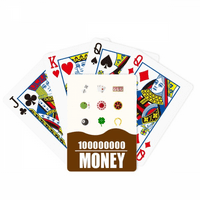 Казино Мал Елемент Илустрација Покер Играње Карти Смешни Рака Игра