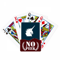 Жестока Способност Рог Натприродни Животни Ѕиркаат Покер Играње Карти Приватна Игра