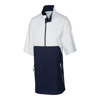Перформанси за кратки ракави за кратки ракави за секач и бак, голф половина поштенски јакна
