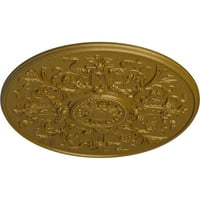 33 OD 3 4 P Версајски тавански медалјон, злато со рачно насликан