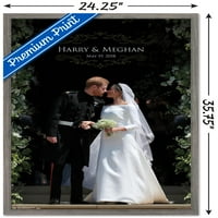 Кралската Свадба-Хари И Меган Ѕид Постер, 22.375 34