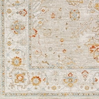 Уметнички ткајачи Медалјон Традиционална област килим, беж
