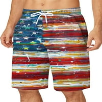 Авамо Мажи Дно Висок Струк Летни Кратки Панталони Еластични Половини Шорцеви За Плажа Машка Лабава Облека За Плажа Празнични