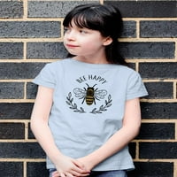 Пчела Среќна Природа Венец Маица Јуниори-Слика Од Шатерсток, Медиум