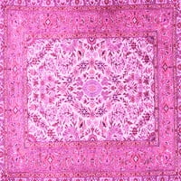 Ахгли Компанија Внатрешен Правоаголник Персиски Розова Традиционална Област Килими, 3'5'