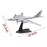1: Модел На Авион Со Скала Модел На Авион Минијатурен Модел Декорација На Работната Површина Модел На Авион Диекаст Модел На