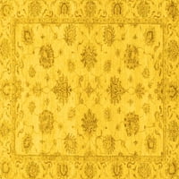 Ахгли Компанија Внатрешен Правоаголник Ориентални Жолти Килими Од Традиционална Област, 2 '3'