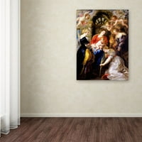 Заштитена марка ликовна уметност „Крунирање на уметноста на Свети Кетрин“ од Питер Пол Рубенс