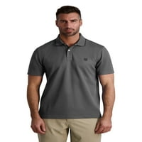 Chaps Men's Solid Mesh Golf Polo кошула, големини S-3XL