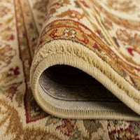 Сензација Традиционална килим од затворен простор од слонова коска и мов, 10,6 '14,6'